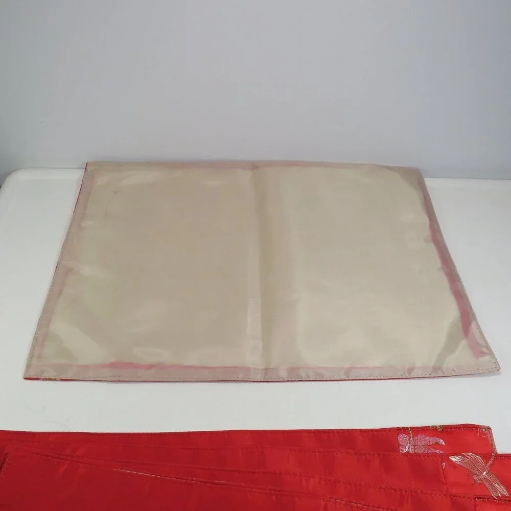 Asian Red Dragonfly (6) Table Setting Set New Year, Wedding, Celebration